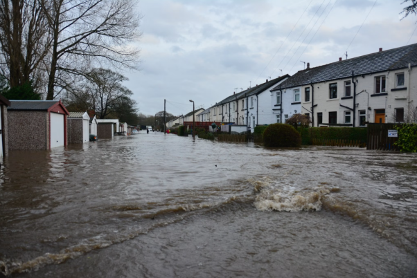 Flood damage cleanup required in Irvine