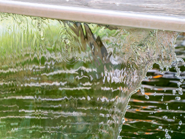 Water overflowing due to pipe leaks